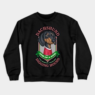 Dachshund One of a Kind Crewneck Sweatshirt